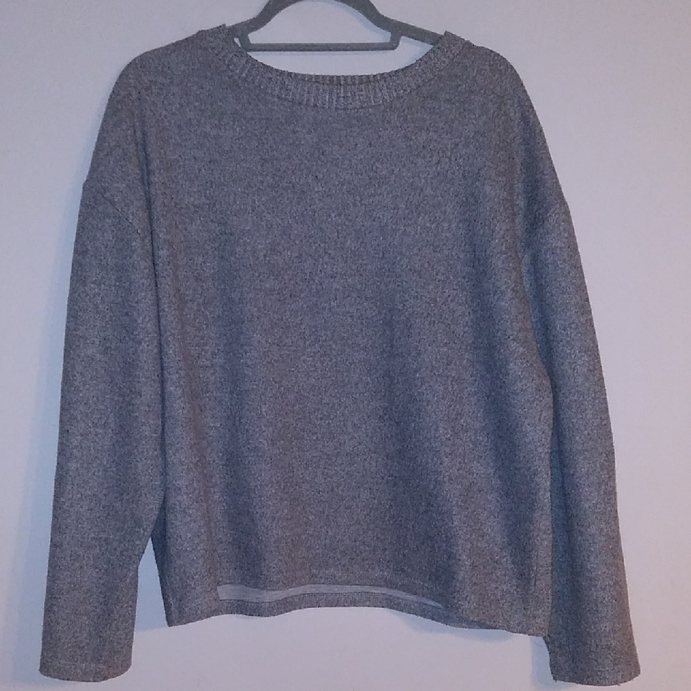 Zara Heather Gray Knit Sweater